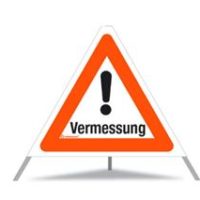 TRIOPAN –  Gefahrensignal – 70 cm – VERMESSUNG – R1