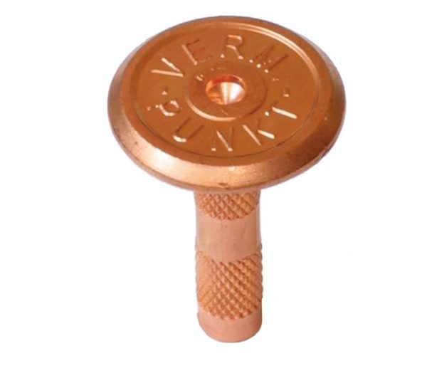 Kupferbolzen, Kopf Ø 30mm, 40mm,  "ARPENTAGE" - 100 pièces - Image 2