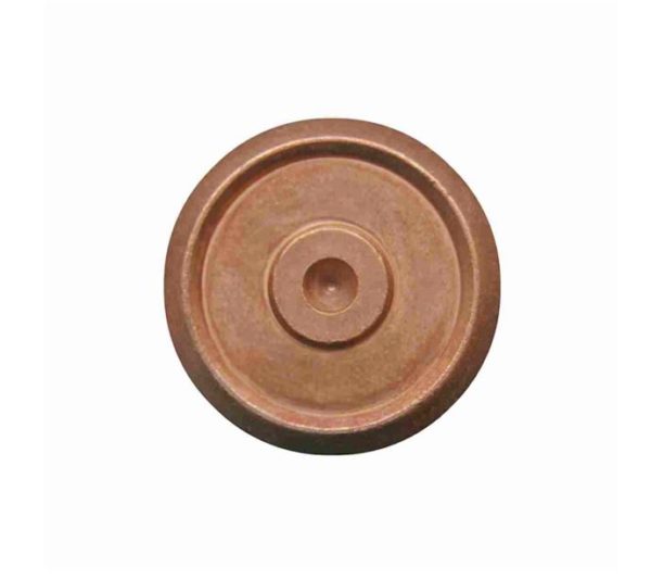 Kupferbolzen, Kopf Ø 30 mm, 40 mm, "ohne Aufschrift mit Rand" - 100 Stück