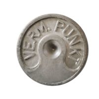 Boulon mural, longueur 110 mm, inscription : « Verm. Punkt »