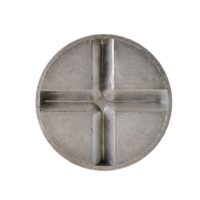 Boulon mural, longueur : 110 mm, avec croix graduée