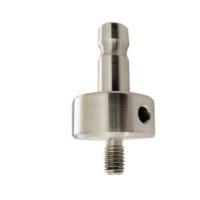 Adaptateur mural B-WA Wild/Leica en acier inoxydable, hauteur 41
