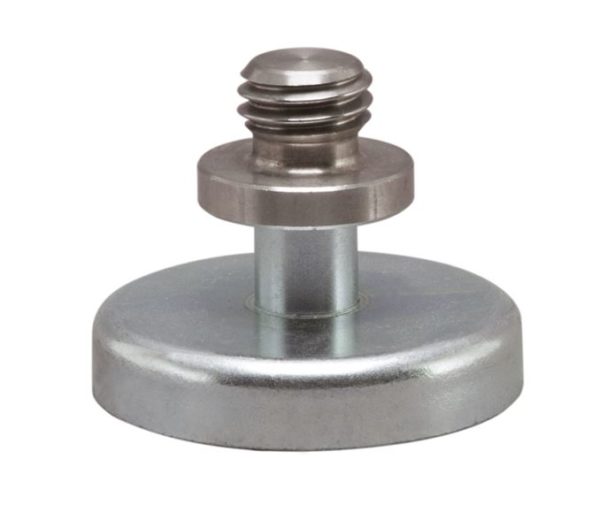 Adaptateur magnétique Ø 50 mm, hauteur 27 mm avec filetage 5/8 » mâle