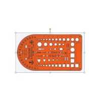 Zeichenschablonen – STANDARDGRAPH – Technische Pfeile “Pocket 2”