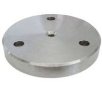 Plaque de fixation d’appareils Ø 140 mm, en acier V2A, à cheviller ultérieurement
