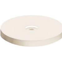 Disque de recouvrement en PA-6 naturel pour la référence 135300, avec trou central et vis M10 135 411