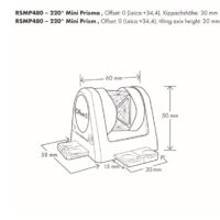 RSMP480 – Mini-Prisma 220°, kupferbeschichtet, von Rothbucher Systeme – rot
