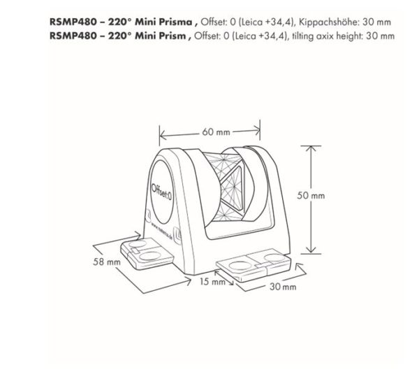 RSMP480 - Mini-Prisma 220°, kupferbeschichtet, von Rothbucher Systeme - rot - Image 4