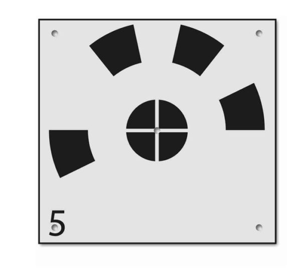 Marque de fond de drone RSL570-10 avec numérotation