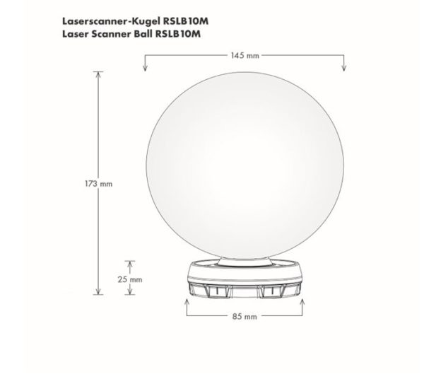 Laserscanner-Kugel RSLB10M von Rothbucher Systeme - Image 2