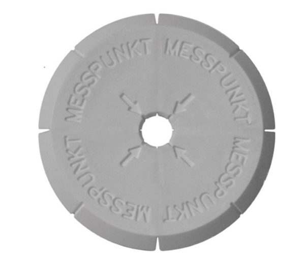 4/4 Klebemarke RSKM30, Beschriftung MESSPUNKT