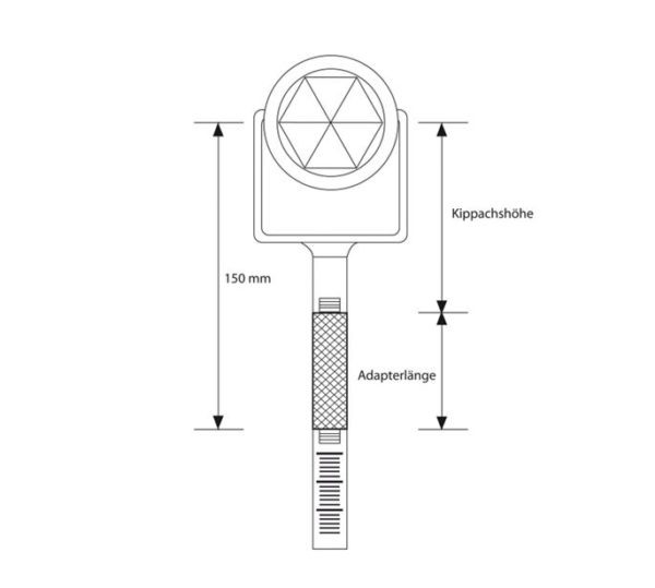 Universal Carbon- / Aluminiumstab 2,2 m ohne Adapter - Image 2
