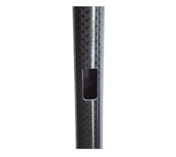 Tige d'antenne GNSS, carbone, hauteur fixe, centre renforcé – Image 5