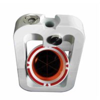 Prisme métallique GPR-SE « Leica » avec pointe, niveau à bulle et pointe d&rsquo;implantation