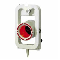 Prisme métallique GPR-SE « Leica » avec pointe, niveau à bulle et pointe de piquetage