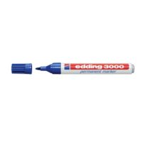 EDDING Permanent Marker 3000 1.5-3 mm – blau, wasserfest