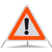 TRIOPAN – Gefahrensignal – R1 = reflektierend – 110 cm – Andere Gefahren