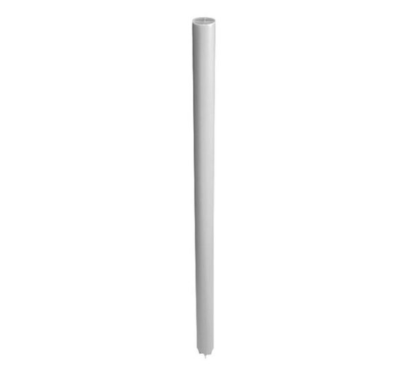 Markierungsrohr aus Kunststoff (PE), weiß - 1.0 m