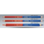 LYRA – Crayon de marquage DUO slim ROUGE / BLEU – ø 6.8 mm – 175 mm