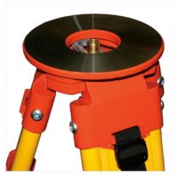 Trépied lourd en fibre de verre avec double serrage – Tête ronde