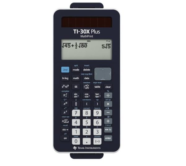 TEXAS -  TI-30X Plus MathPrint est une calculatrice scolaire moderne