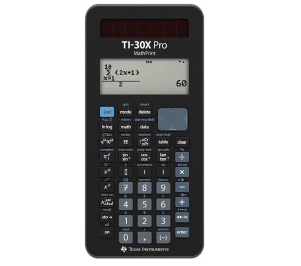 TEXAS INSTRUMENTS MathPrint D/F TI-30XPROMP Schulrechner