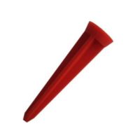 Plastikpflöcke 12 cm (92A) rot