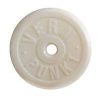 Plaques de fermeture pour les pointes métalliques 3/4” – blanc – VERM. PUNKT