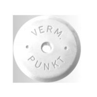 Tête en plastique pour les pointes métalliques 1/2” – blanc – VERM. PUNKT