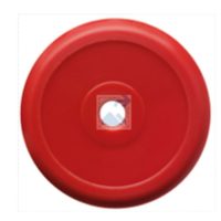 Plaques de fermeture pour les pointes métalliques 1/2” – rouge – sans inscription