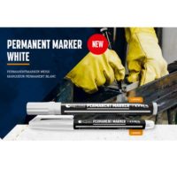 LYRA – PERMENENT MARKER WHITE – blanc – 2 – 4 mm