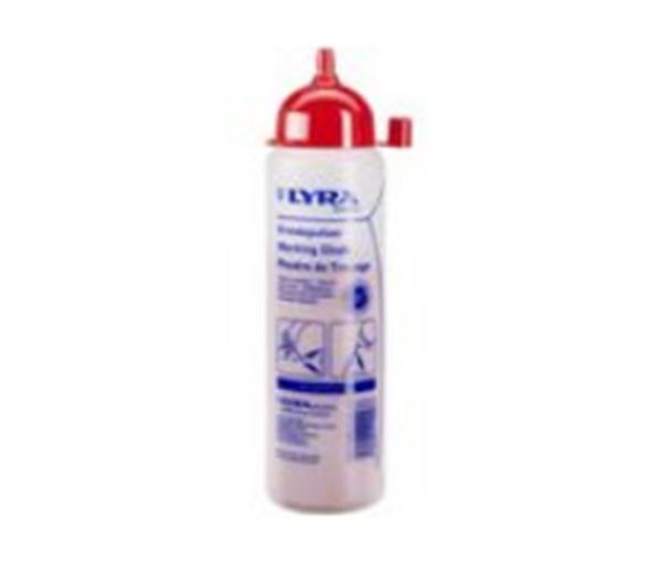 LYRA - CHALK LINE POWDER  - Craie de marquage en poudre pour tracer - 200 g - rouge