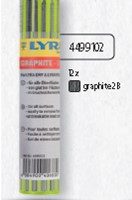 LYRA – DRY LEADS – Mines graphite spéciale 2B ø 2.8 mm pour marqueur DRY PROFI