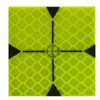 Reflexzielmarken RSZ2 YE – 21 x 21 mm – gelb – Reichweite 50 m