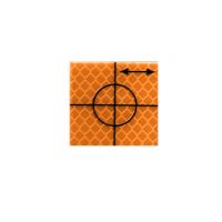 Cible de précision – 20 x 20 mm – 20 pièces – orange