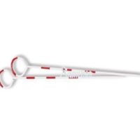 Aiguilles de marquage rouge/blanc, longueur 38 cm, jeu de 11 aiguilles