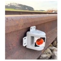 Prisme pour surveillance des voies RSMP380, gris, avec aimant, de Rothbucher Systeme