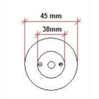 Mèche pour cheville de démarcation “POINT LIMITE” / “GRENZPUNKT”