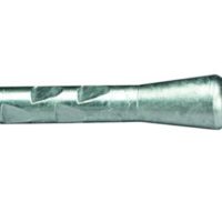 Mauerbolzen aus hochwertigem Aluminium BS16 – ø 30/20 x 80 mm