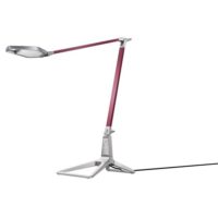 LEITZ – Lampe de bureau LED Style rouge
