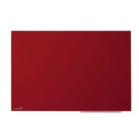Legamaster – Tableau en verre – rouge – 100 x 150 cm