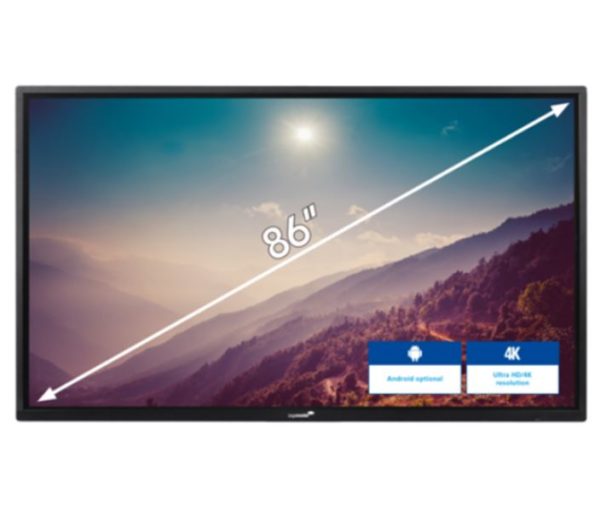 ETX  Touch-Screen -  86" schwarz -  Legamaster