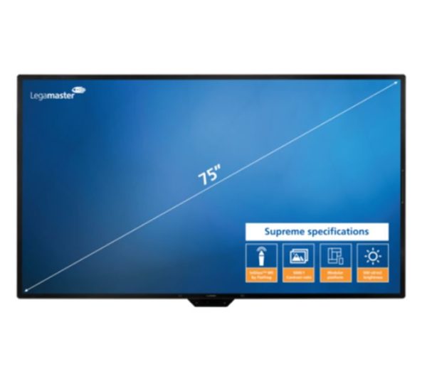 Écran  tactile interactif SUPREME SUP-7500 - 75" - Legamaster