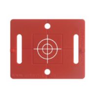 Plaquette de mesure – (RS71) – rouge – autocollante