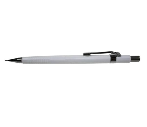 PENTEL - Sharp - Porte-mines - 0.5 mm - avec gommes - blanc