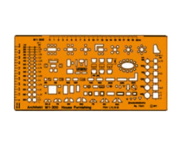 STANDARDGRAPH  - Gabarit de meubles - 1 : 200