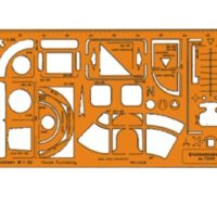 STANDARDGRAPH – Möbelierungsschablone «Architekt» – 1:20