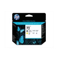 HP – Tête d’impression No. 72 – noir mat / jaune – 130 ml