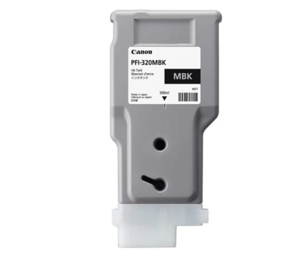 CANON - Tintenpatrone PFI-320 MBK  schwarz matt - 300 ml