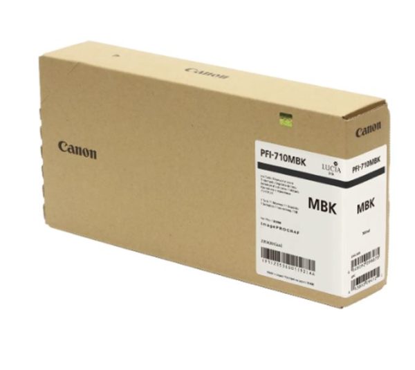 CANON Cartouche d'encre mat noir PFI710MBK iPF TX-2000/3000/4000 700ml – Image 2